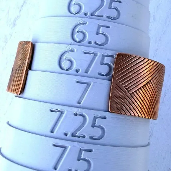 Vintage Copper Cuff Bracelet - Picture 6 of 10